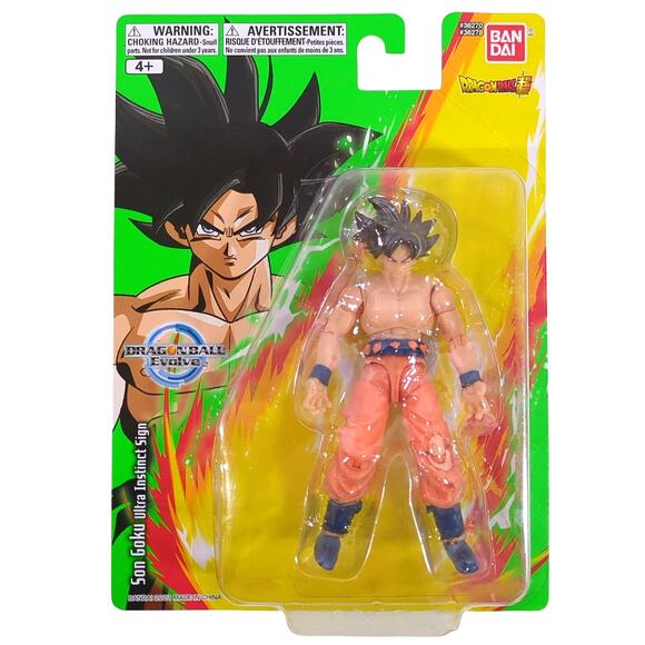 Bandai Dragon Ball Super Evolve Ultra Instinct Goku 5-inch Action Figure NEW - Picture 1 of 2